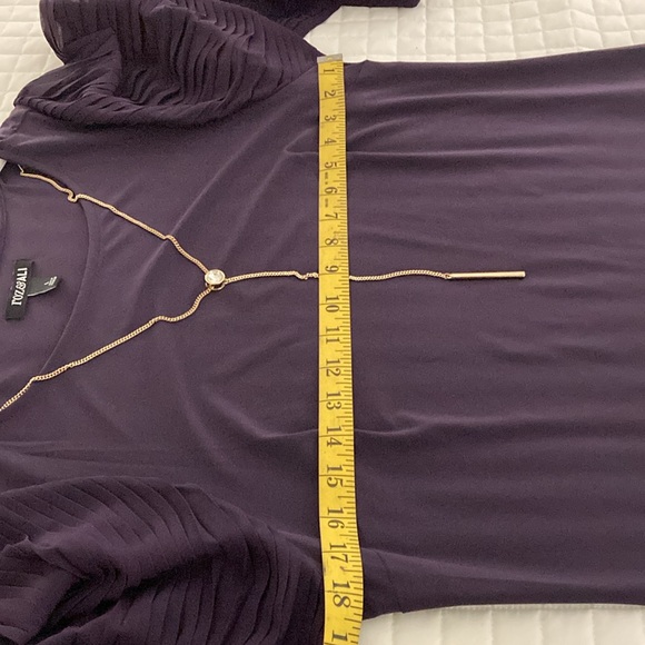 DRESS, ROZ & ALI, SIZE LARGE - Picture 10 of 11